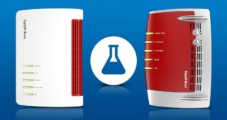 Apfel Tom mein Business AVM Fritz Box